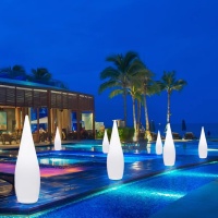 Светильник Капля 36х120 питание от АКБ, RGB Светильник Капля 36х120 питание от АКБ, RGB