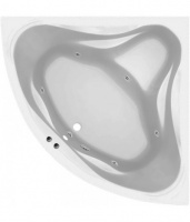 Ванна Relisan Rona 130x130 с гидромассажем