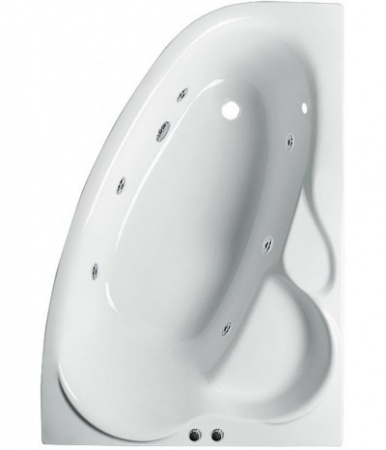 Ванна Relisan Ariadna 140x100 (Правая) с гидромассажем