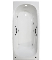 Ванна Goldman Donni 160x75 с гидромассажем